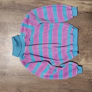 Vintage 90s girls sweater health-tex turtleneck size 6
